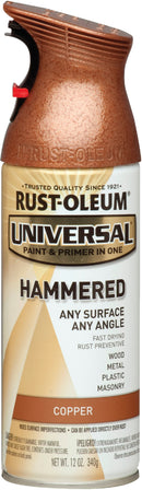 WL01 Rust-Oleum Rust-Oleum Universal 12 Oz. Hammered Copper Paint