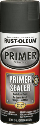 WL01 Rust-Oleum Rust-Oleum Stops Rust Gray 12 Oz. Automotive Spray Primer Sealer