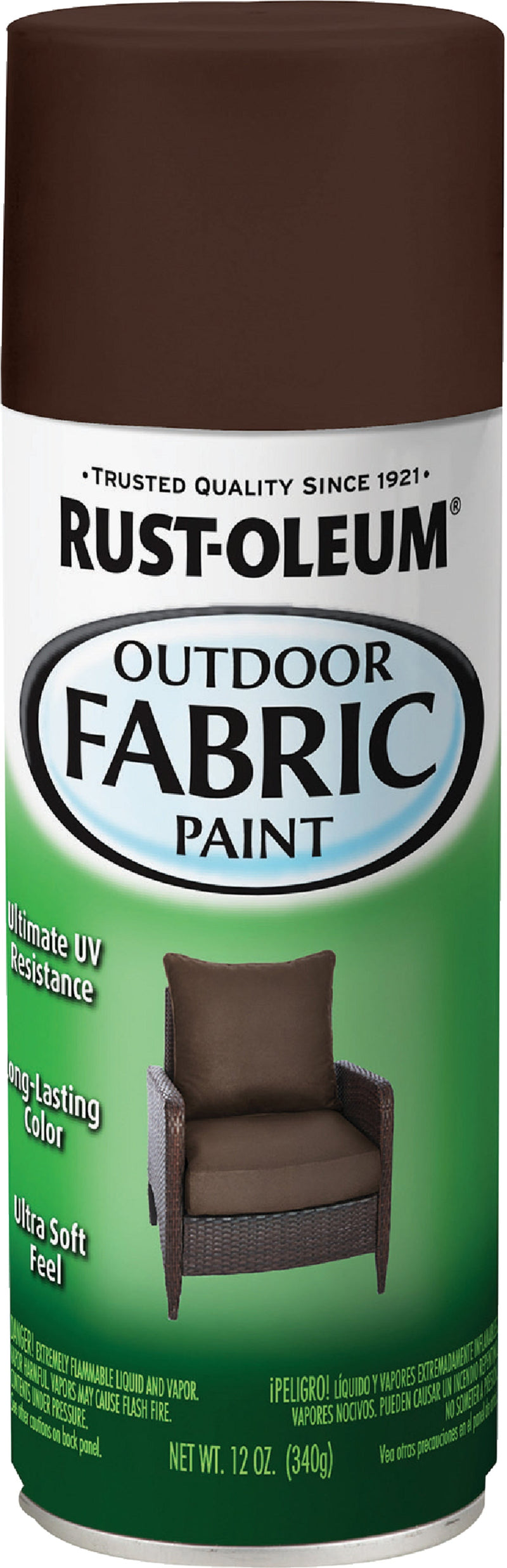 WL01 Rust-Oleum Rust-Oleum 12 Oz. Flat/Matte Outdoor Fabric Spray Paint, London Gray