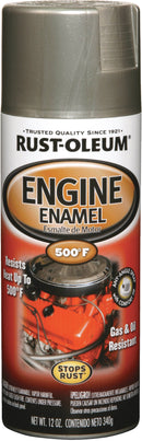 WL01 Rust-Oleum Rust-Oleum Stops Rust 12 Oz. Aluminum Gloss Engine Enamel Spray Paint