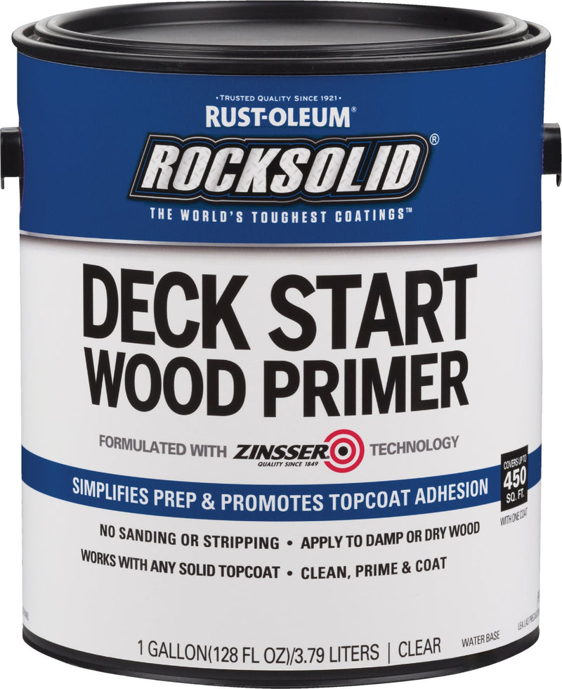 WL01 Rust-Oleum Rust-Oleum RockSolid Clear Exterior Primer, 1 Gal.