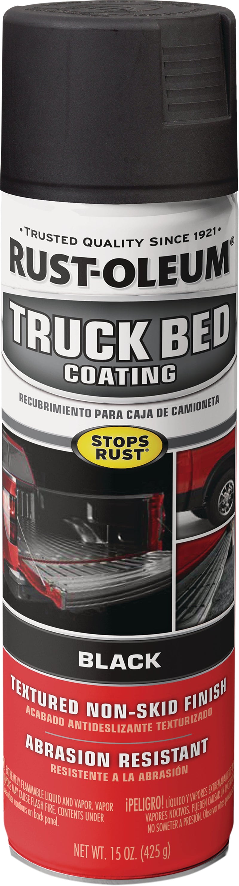 WL01 Rust-Oleum Rust-Oleum Stops Rust 15 Oz. Black Truck Bed Liner Spray