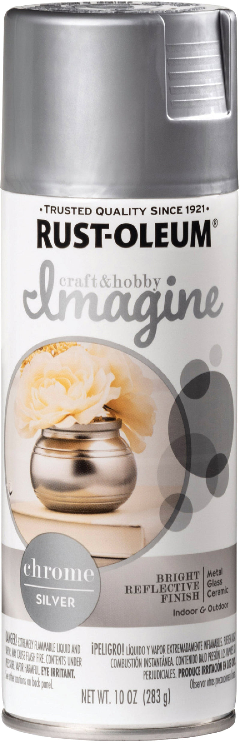 WL01 Rust-Oleum Rust-Oleum 11 Oz. Silver Imagine Metallic Spray Paint