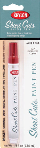 WL01 Krylon Krylon Short Cuts 1/3 Fl Oz Red Pepper Gloss Paint Pen