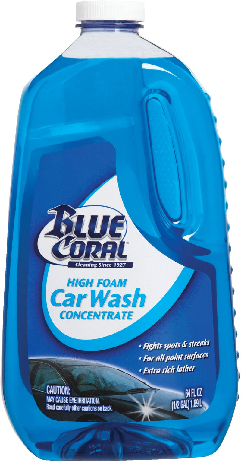 WL01 BLUE CORAL Blue Coral 64 Oz. Liquid High Foam Concentrate Car Wash