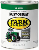 WL01 Rust-Oleum Rust-Oleum 1 Quart JD Green Gloss Farm & Implement Enamel