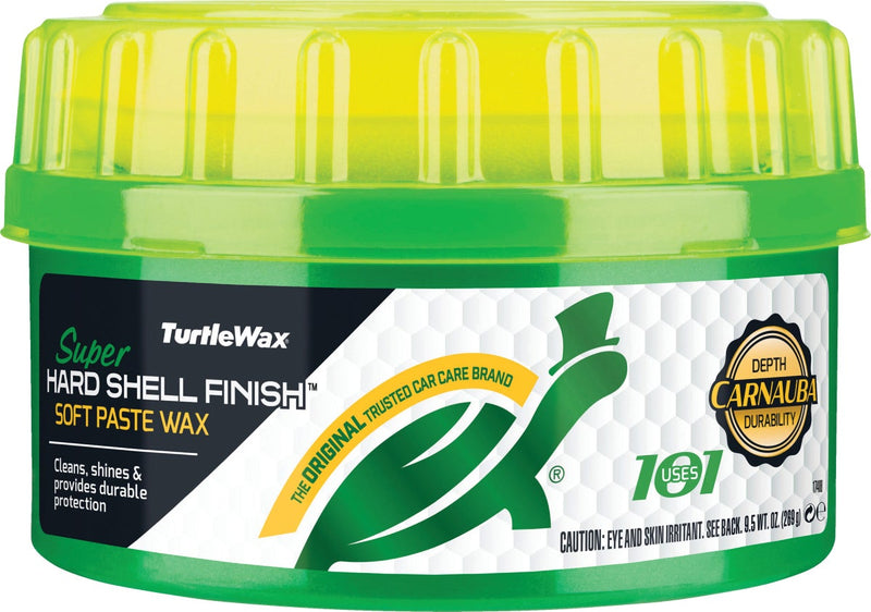 WL01 Turtle Wax Turtle Wax Super Hard Shell Paste 9.5 Oz. Car Wax