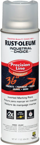 WL01 Rust-Oleum Rust-Oleum Industrial Choice Clear 17 Oz. Inverted Marking Spray Paint