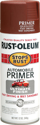WL01 Rust-Oleum Rust-Oleum Stops Rust Red 12 Oz. Spray Automotive Paint Primer