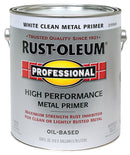 WL01 Rust-Oleum Rust-Oleum Professional Oil-Based Flat VOC Formula Metal Primer, White, 1 Gal.