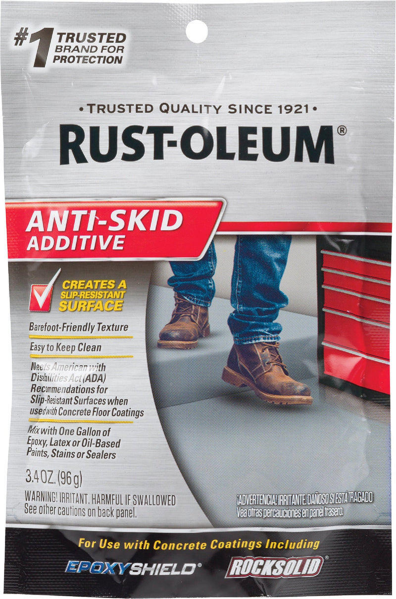 WL01 Rust-Oleum Rust-Oleum Anti-Skid Paint Additive, 3.4 Oz.