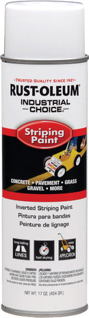 WL01 Rust-Oleum Rust-Oleum Industrial Choice White 17 Oz. Striping Paint