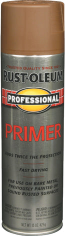 WL01 Rust-Oleum Rust-Oleum Professional Red Oxide 15 Oz. All-Purpose Spray Paint Primer
