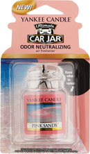 WL01 Yankee Candle Yankee Candle Car Jar Ultimate Car Air Freshener, Pink Sands