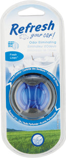 WL01 Refresh Your Car Refresh Your Car Oil Diffuser Car Air Freshener, Fresh Linen