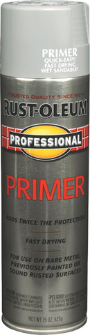 WL01 Rust-Oleum Rust-Oleum Professional Gray 15 Oz. All-Purpose Spray Paint Primer