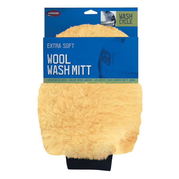 WL01 HOPKINS MANUFACTURING Carrand 10 in. L X 7 in. W Wool Wash Mitt 1 pk