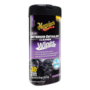 WL01 MEGUIARS INC Meguiar's Quik Interior Detailer Multi-Purpose Cleaner Wipes 8 L x 7 W in.