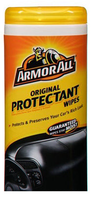 WL01 ENERGIZER AUTO SALES Armor All Original Plastic/Rubber/Vinyl Protectant Wipes 30 wipes