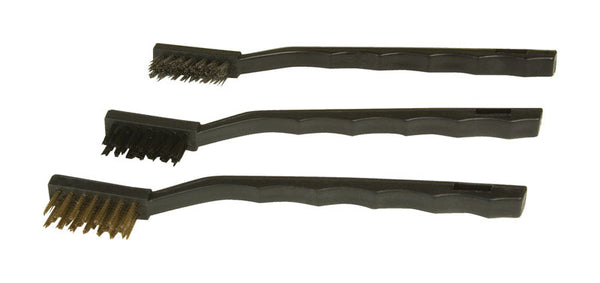 WL01 WILMAR CORPORATION Performance Tool 6.7 in. Stiff Detail Brush set (Pack of 4)