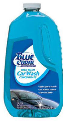 WL01 Blue Coral Blue Coral Concentrated Foam Car Wash Detergent 64 oz. (Pack of 6)