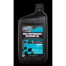 WL01 HIGHLINE WARREN LLC Lubrimatic TC-W3 2 Cycle Engine Outboard Motor Oil 1 qt. (Pack of 6)