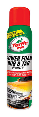 WL01 TURTLE WAX INC Turtle Wax Power Foam Bug and Tar Remover Foam 16 oz. for Metal Surface