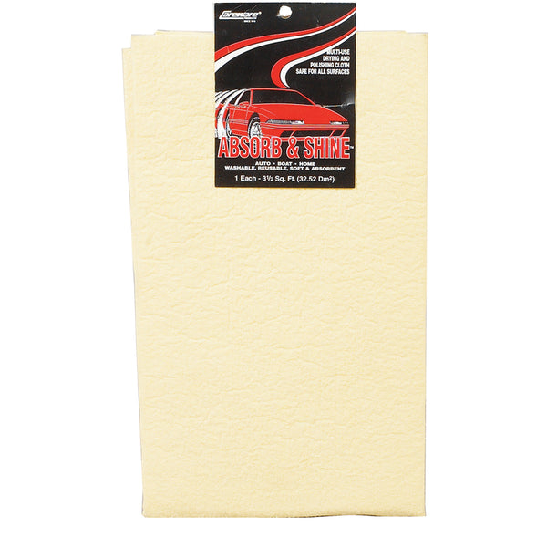 WL01 HOPKINS MANUFACTURING Careware Absorb & Shine Synthetic Polishing Cloth