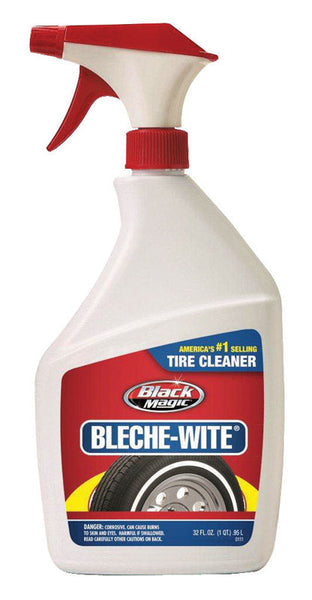 WL01 ITW GLOBAL BRANDS Black Magic Bleche Wite Tire Cleaner 32 oz.