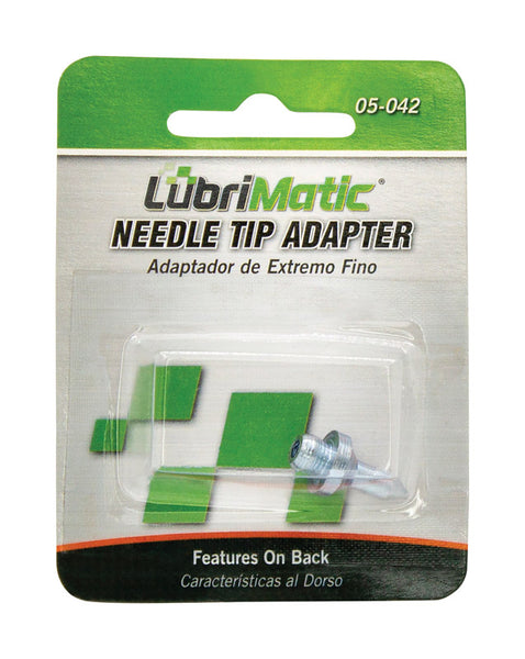 WL01 HIGHLINE WARREN LLC LubriMatic Straight Needle Tip Adapter 1 pk
