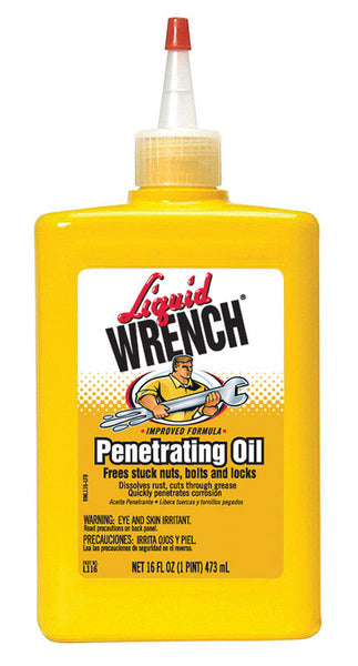 WL01 BLASTER CORPORATION Liquid Wrench Liquid Penetrating Oil 16 oz. (Pack of 12)