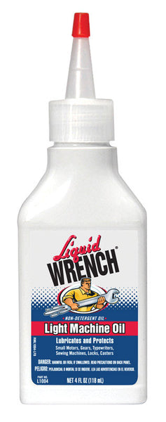 WL01 BLASTER CORPORATION Liquid Wrench Light Machine Oil 4 oz. (Pack of 12)