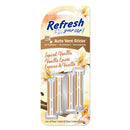WL01 ENERGIZER LLC Handstands 09589 Vanilla Refresh Your Car Odor Eliminator Vent Sticks (Pack of 6)