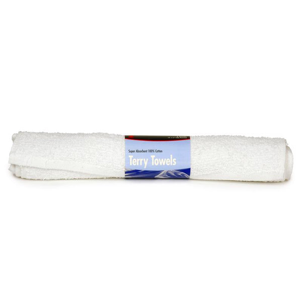 WL01 BUFFALO INDUSTRIES LLC Buffalo Cotton Terry Towels 14 in. W X 17 in. L 3 pk