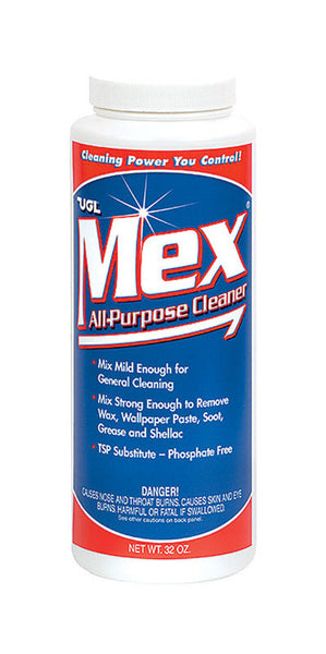 WL01 UNITED GILSONITE LABS UGL Mex No Scent All Purpose Cleaner Powder 32 oz. (Pack of 6)