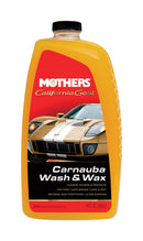 WL01 MOTHERS POLISHES WAXES CLEANERS Mothers California Gold Auto Wash/Wax 64 oz