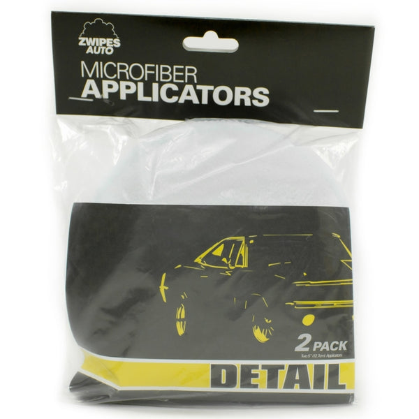 WL01 ADAMAX INC Zwipes 5 in. L X 5 in. W Microfiber Applicator Pads 2 pk
