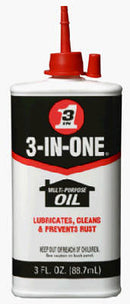 WL01 3-IN-ONE 3-IN-ONE General Purpose Household Oil 3 oz. (Pack of 12)