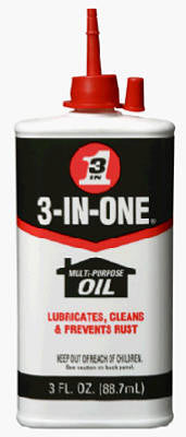 WL01 3-IN-ONE 3-IN-ONE General Purpose Household Oil 3 oz. (Pack of 12)