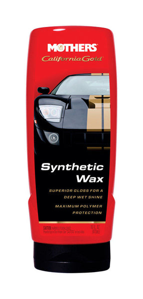 WL01 MOTHERS POLISHES WAXES CLEANERS Mothers California Gold Auto Wax 16 oz