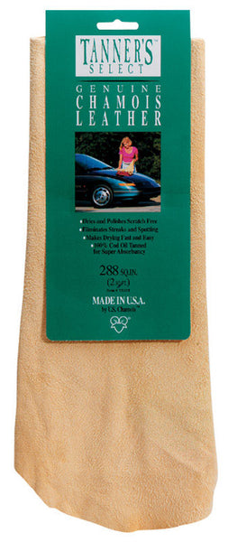WL01 HOPKINS MANUFACTURING Acme Tanner's Select 3 in. L X 6 in. W Sheep Skin Chamois 1 pk