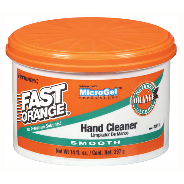 WL01 ITW GLOBAL BRANDS Permatex Fast Orange Citrus Scent Smooth Hand Cleaner 14 oz