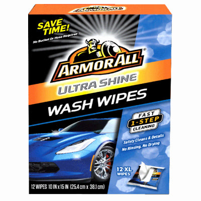 WL01 ENERGIZER AUTO SALES Armor All  Ultra Shine  Multi-Surface  Cleaner/Conditioner  Wipe  1 pk